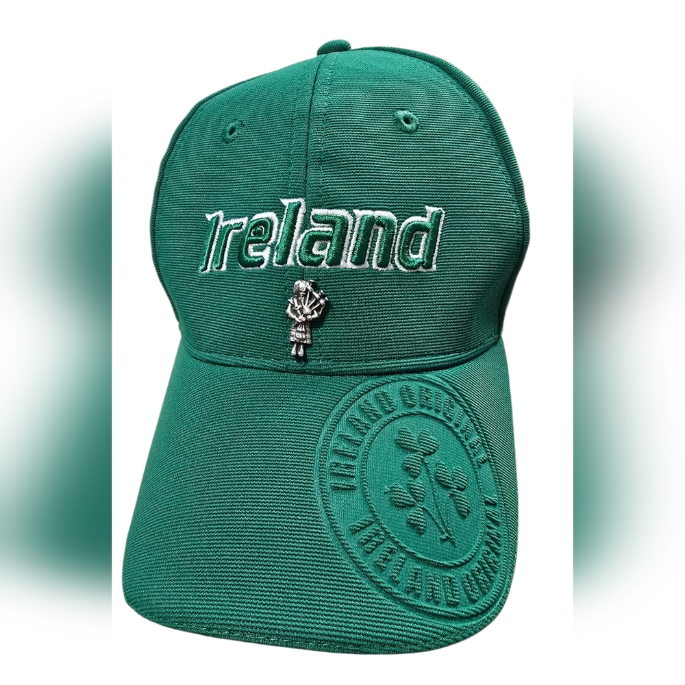 Green Ireland Embroidered Cap